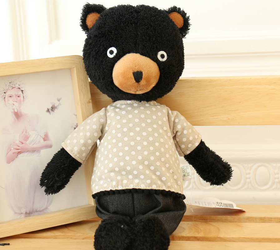 Polkadot Black Bear