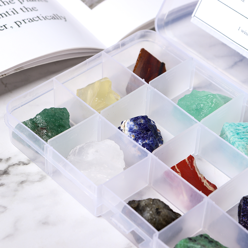 Crystal Specimen Ore Box Set (15grids)