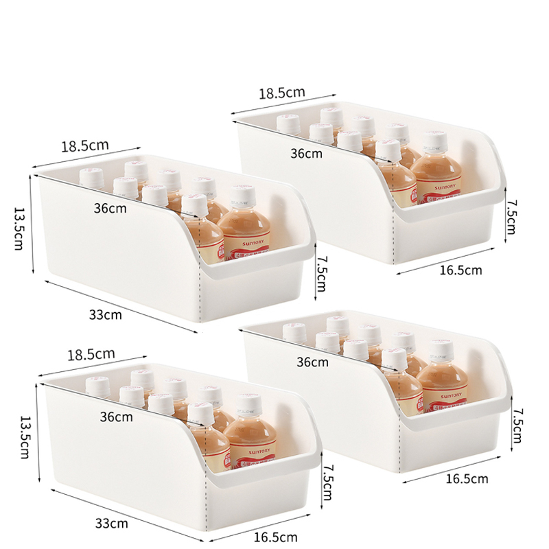 Title 3, Kitchen Refrigerator Storage Box Put Egg Basket