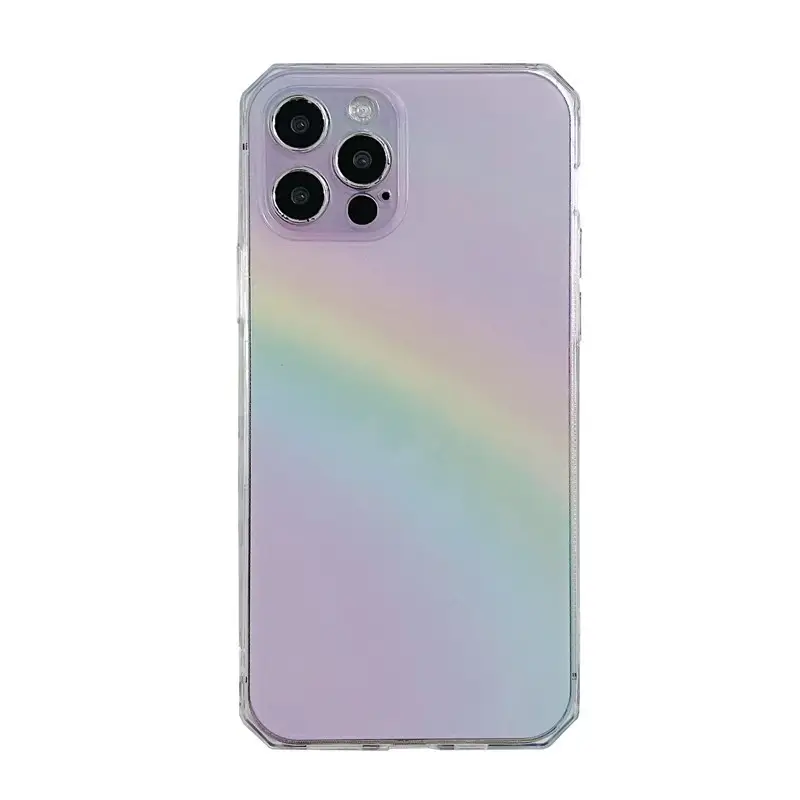 Wind Rainbow Phone Case Suitable Transparent Soft Case