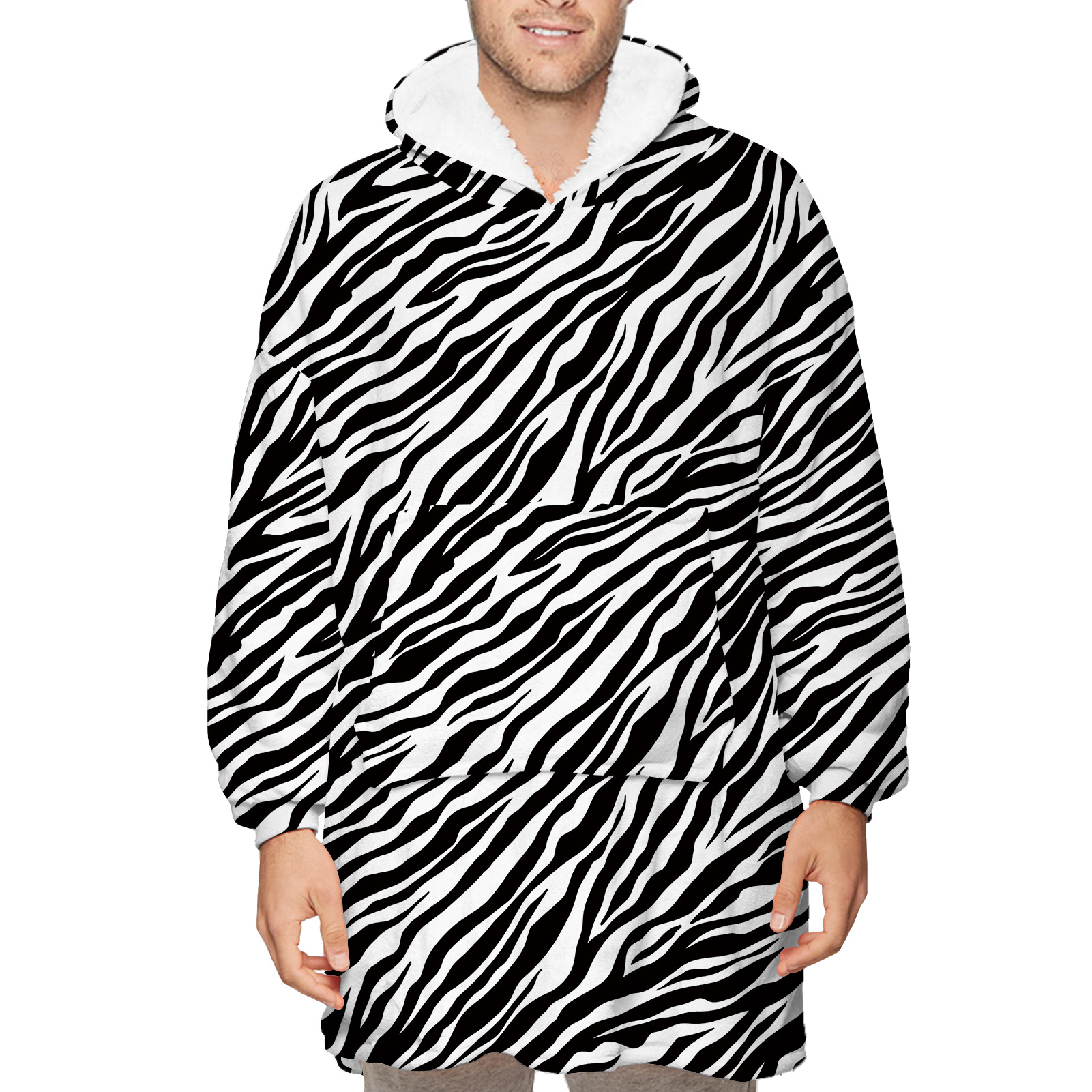 Avocado Digital Printing Parent-child Home Sweater Winter