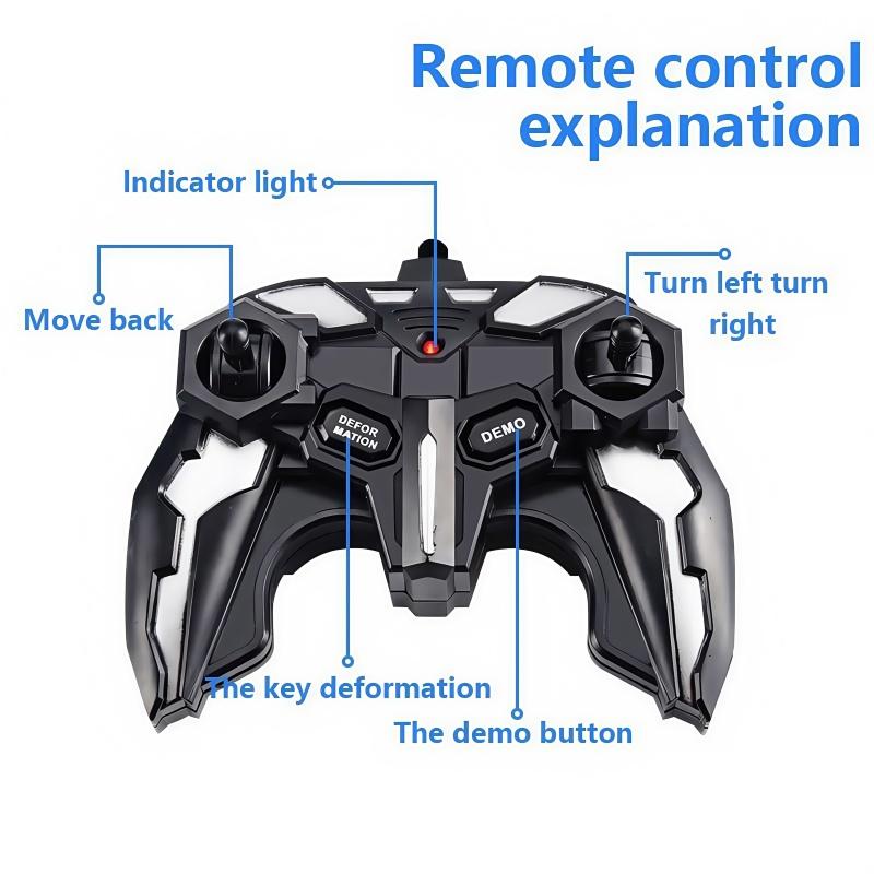 One-Touch Transforming Robot Car Educational Toy With Lights, Sound, Stunt Features, And Omnidirectional Movement,Self-pickup Only. image 28