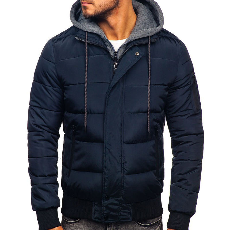  New Autumn And Winter Men's Cotton Coat Casual Down