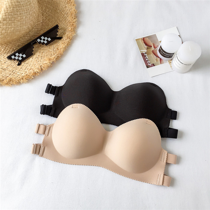 Title 2, Invisible Strapless Gathered Bra