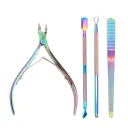 4Piece Set Of Color Titanium