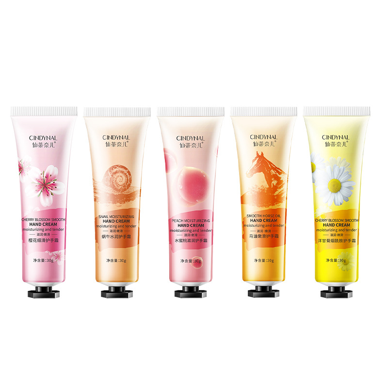 Hand Cream Small Chamomile Horse Oil Moisturizing Non-greasy Plant Fragrance