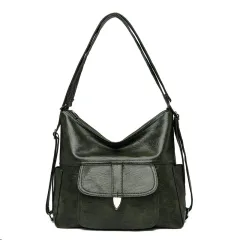 Crossbody Europe And America Ladies Shoulder Tote Bags - Green - View 1