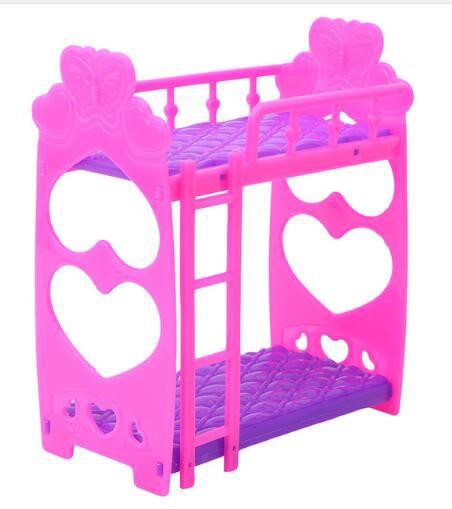 Title 4, 35-Zoll-Puppen-Etagenbett Mini-Bett. Spielzubeh...