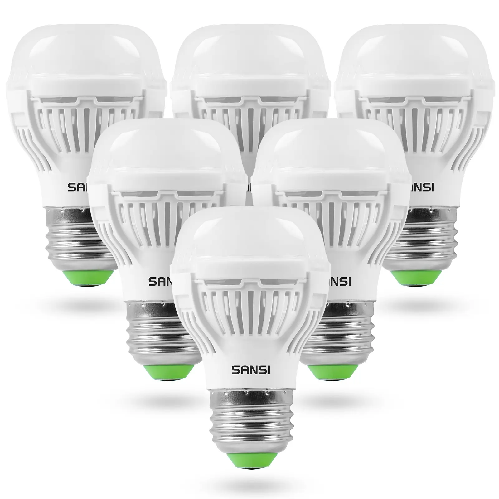 SANSI 60W Equivalent LED Light Bulbs, 22-Year