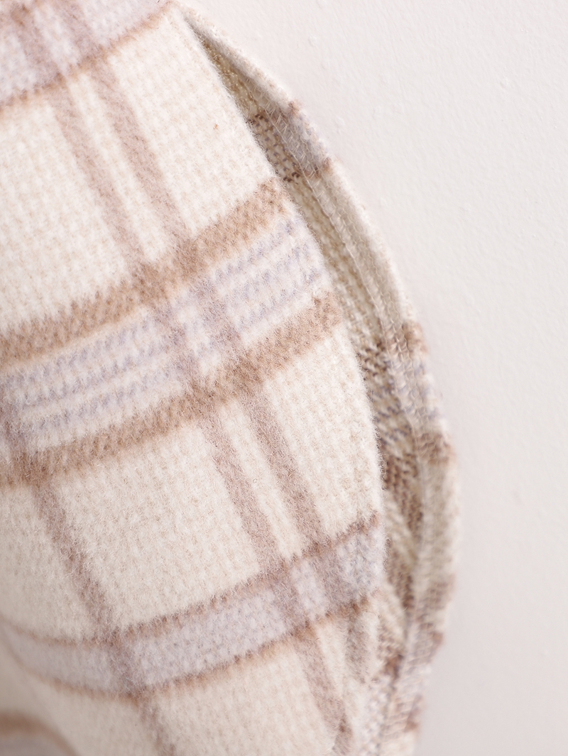 New Mid-length Loose Check Shirt Coat