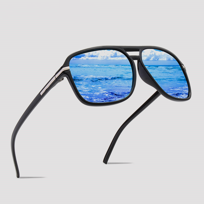 New Large Frame Retro High-definition Polarized Sunglasses - Image 3
