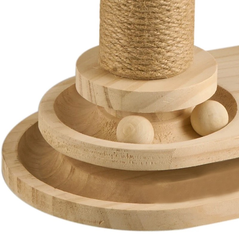 Large Cat Tree Scratching Post Pet Climbing Tower Kitten Activity Centre — image 8