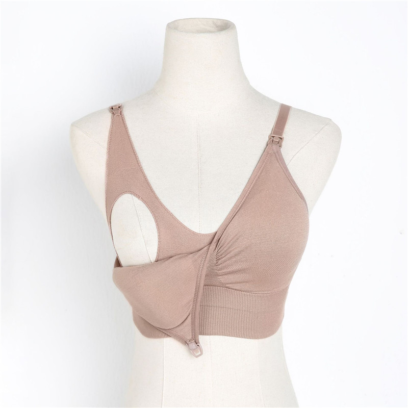 Title 5, Nursing Bra Without Steel Ring Front Opening Wi...