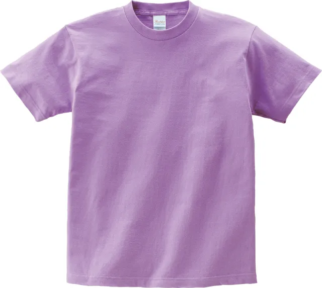 Japanese Pure Cotton Solid Color Couple Short sleeved Bottoming Shirt T shirt Half sleeved Purple - Shop at LoveMi