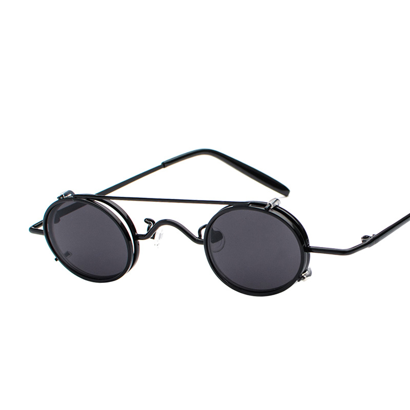 Title 2, Punk style sunglasses are lightweight and remov...