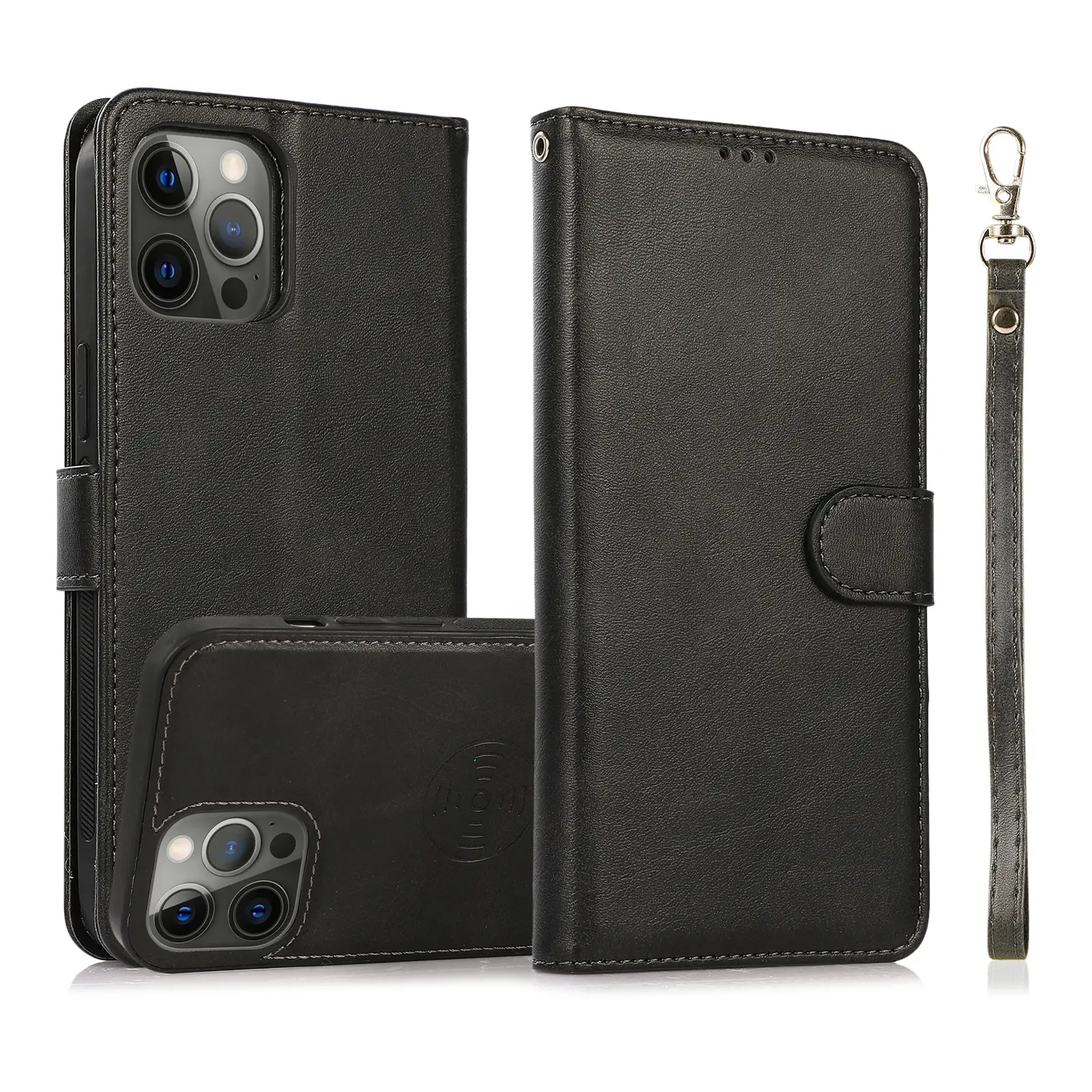 Separate Wallet-style Flip Phone Case Holster