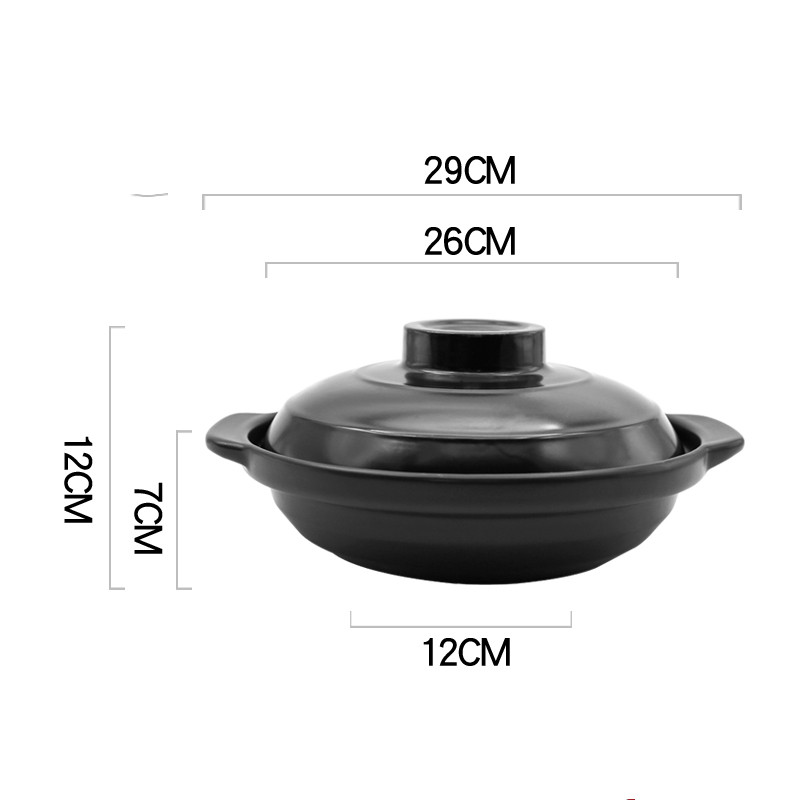 Title 8, High temperature resistant shallow casserole