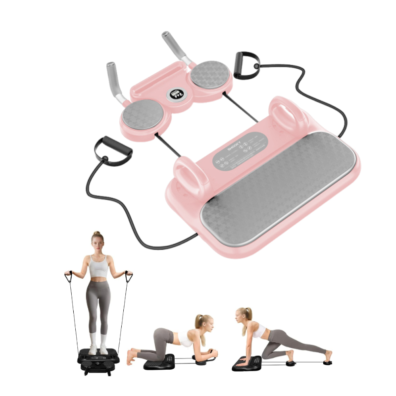 Push Up Board, 6 In 1 Mini Multi-Purpose Automatic Rebound Reformer Board