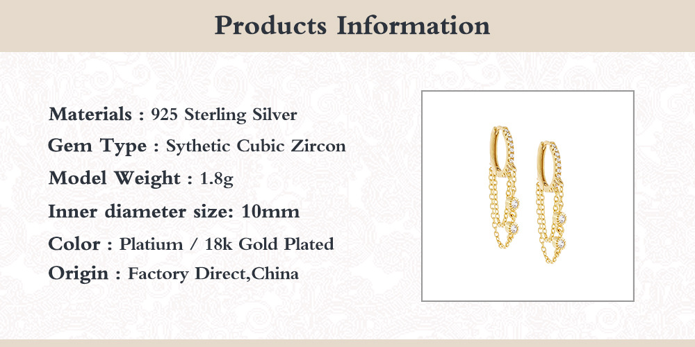 Title 1, S925 Sterling Silver Diamond Pendant Chain Earr...