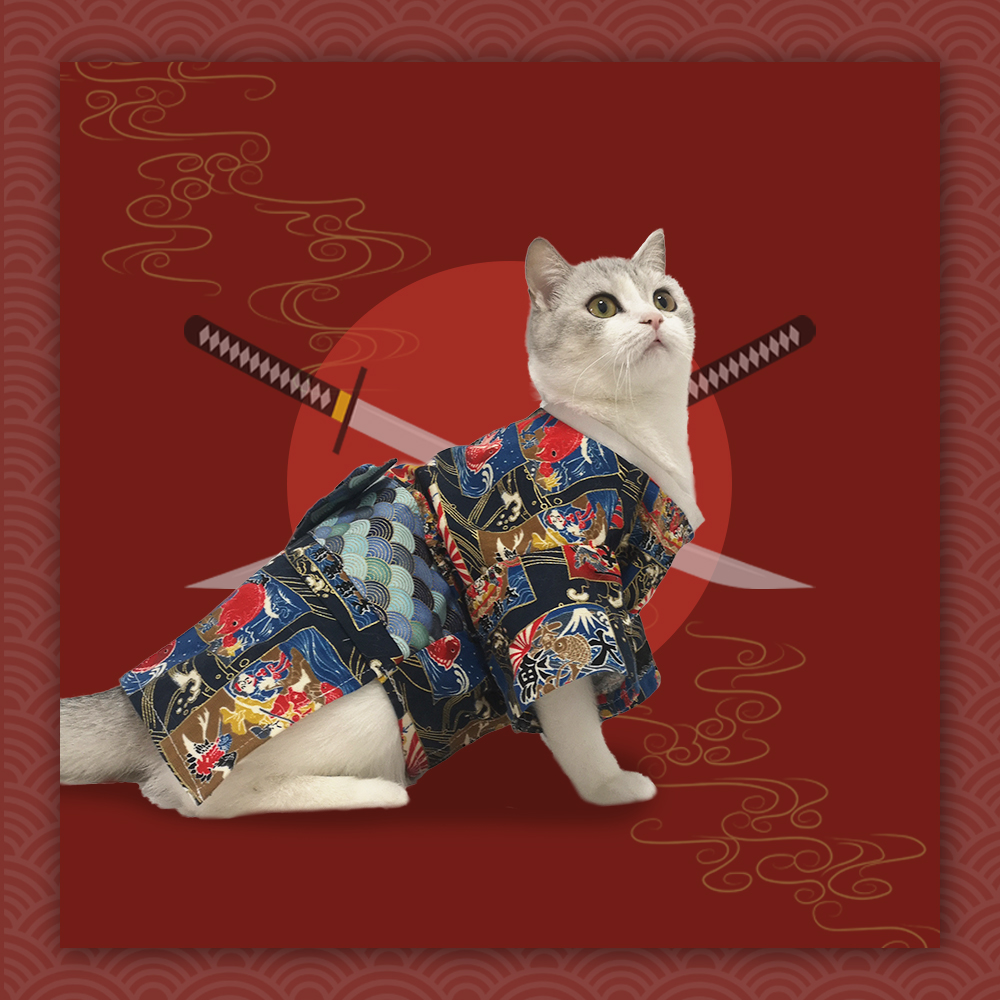 Title 1, Evcil Hayvanlar İçin Japon Köpek Giysisi Kimono...