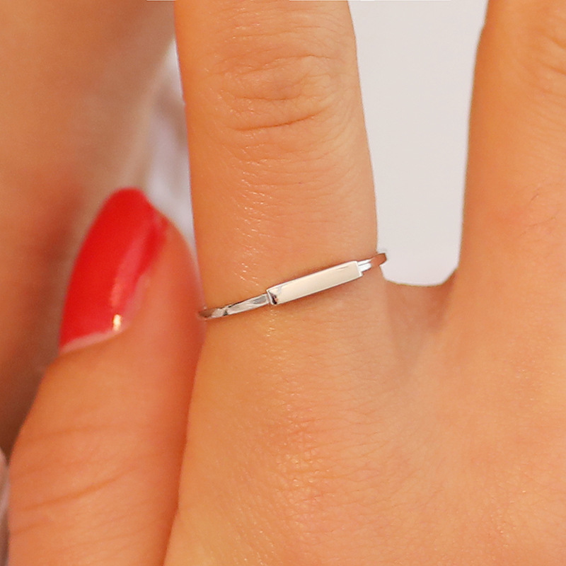 Japanese And Korean Trendy Student Index Finger Ring Jane