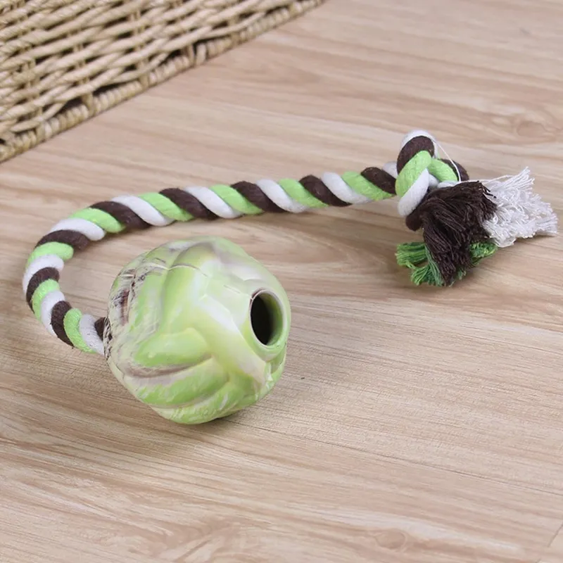 Ball Knot Dog Toys, Interactive Puppy Toys