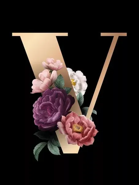 Diamond Painted Letters 5d Diamond Embroidery Cross Stitch Home Decoration V - Shop at LoveMi