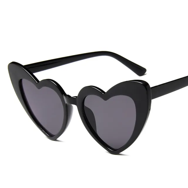 Metal Hinged Large Frame Statement Glasses Black - Shop at LoveMi