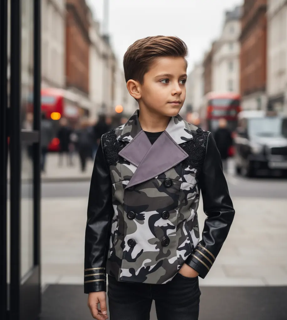 Boys Smart Blazer Jacket Kids Formal School