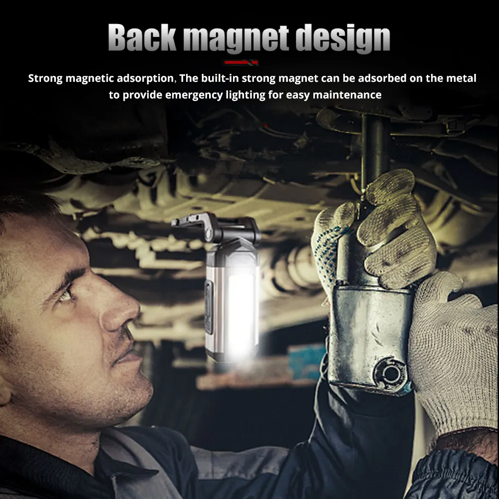 Working Auto Repair Light USB Charging