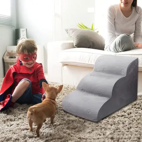 Pet Step Dog Ladder Bed Non-slip Stairs Removable
