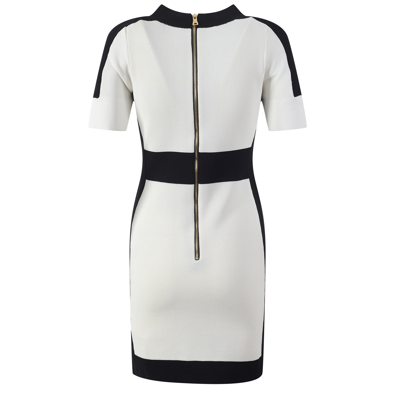 V-Neck Wrap Hip Dress, picture 2 of 9