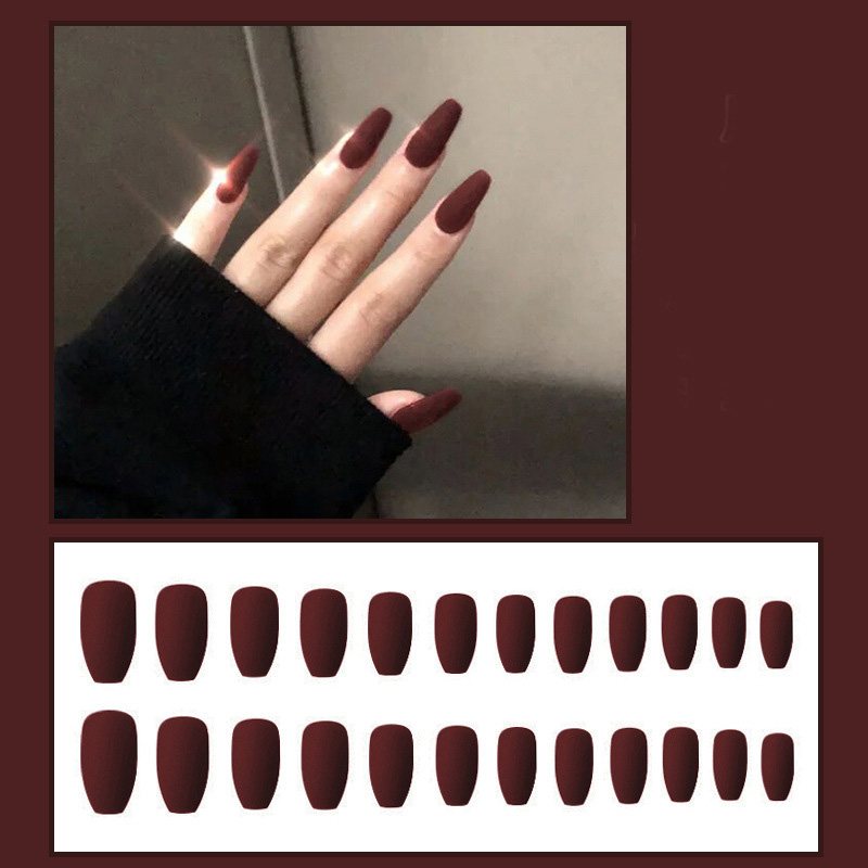 Deep wine red