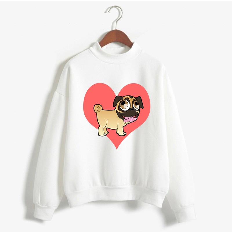 Title 2, Beautiful and cute pug print sweatshirt, perfec...