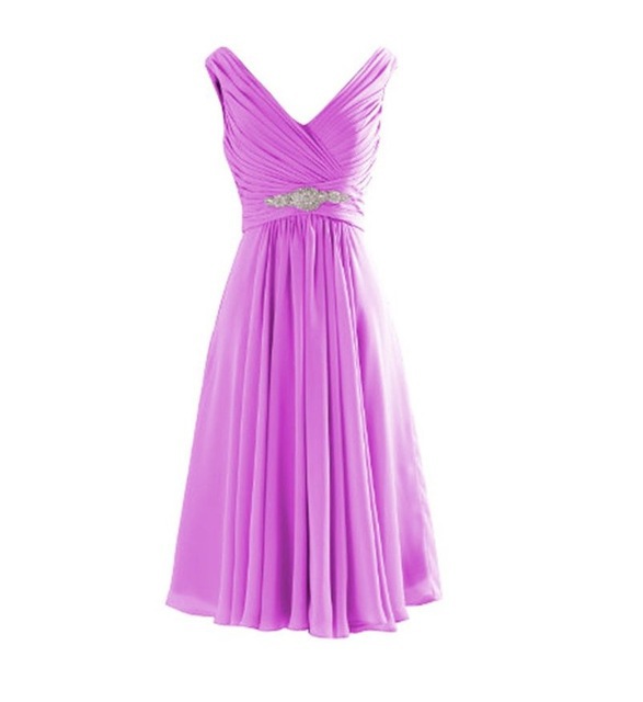Dignified And Elegant Evening Dress For The Annual Meeting Violet - Shop at LoveMi