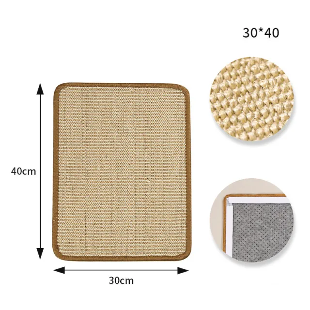 Sisal Mat Cat Grab Board Sofa Protective Cover Small Thread - Shop at LoveMi