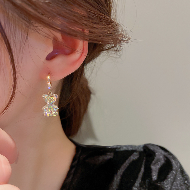 Temperament Sweet Girl Cartoon Animal Earrings