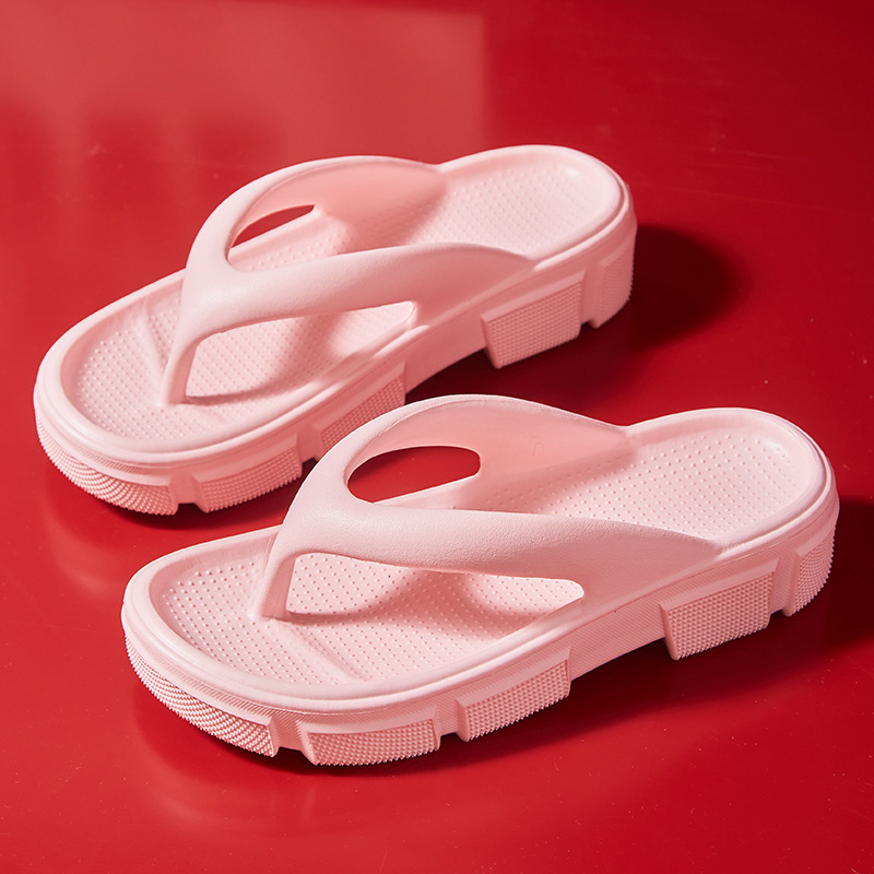 Summer Fashion Outerwear Flip flops Platform Slippers Women Pink - Shop at LoveMi