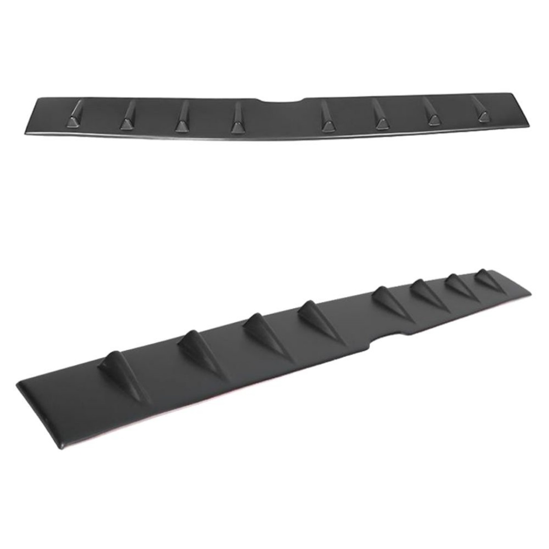 Fits 08-23 Dodge Challenger Coupe Matte Black Shark Fin Roof Spoiler Wing — foto 4