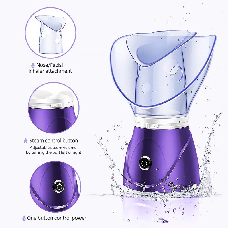 Facial Steamer Digital Face Spa Pores Steam Clean Skin Beauty Mist Sauna — image 4