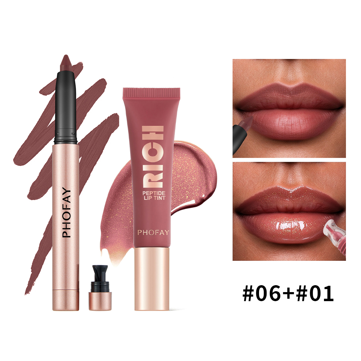 PHOFAY MATTE LIP LINER LIPSTICK PEN image 22