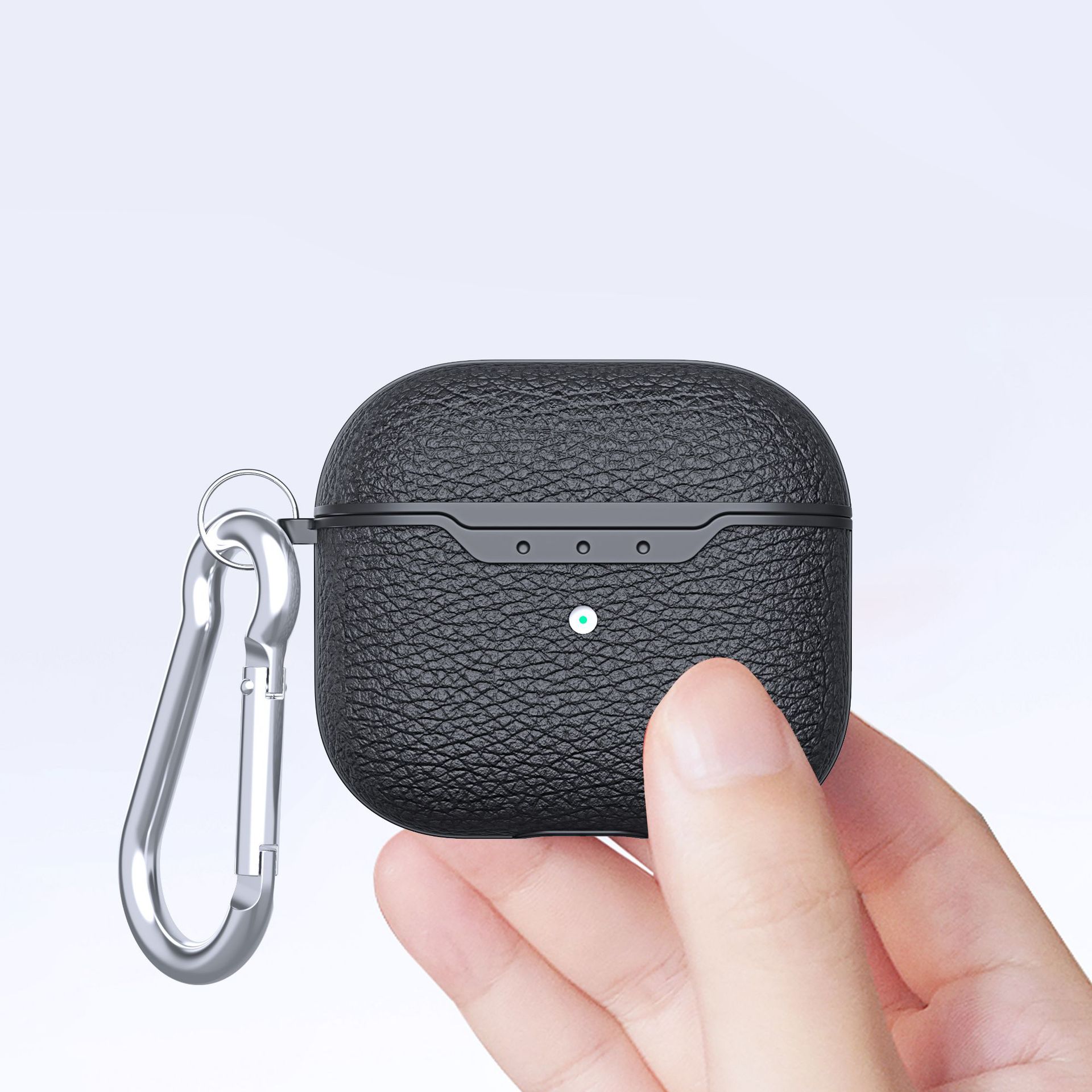 Suitable For Earphone Sleeve Lychee Pattern Protective - Image 4