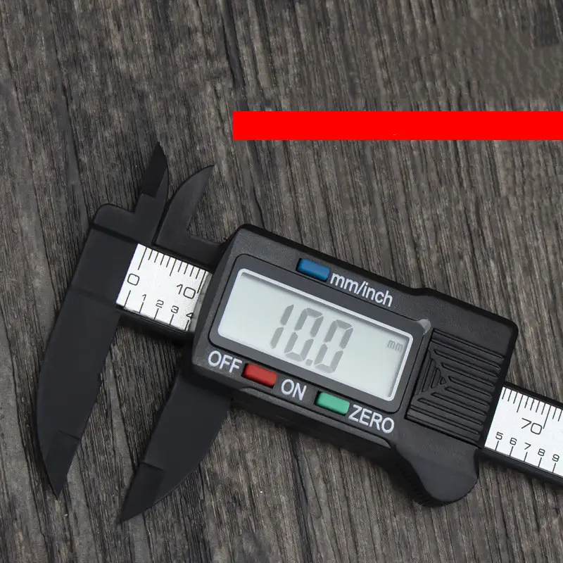 Household Small Mini Pure Copper Plastic Digital Vernier Caliper