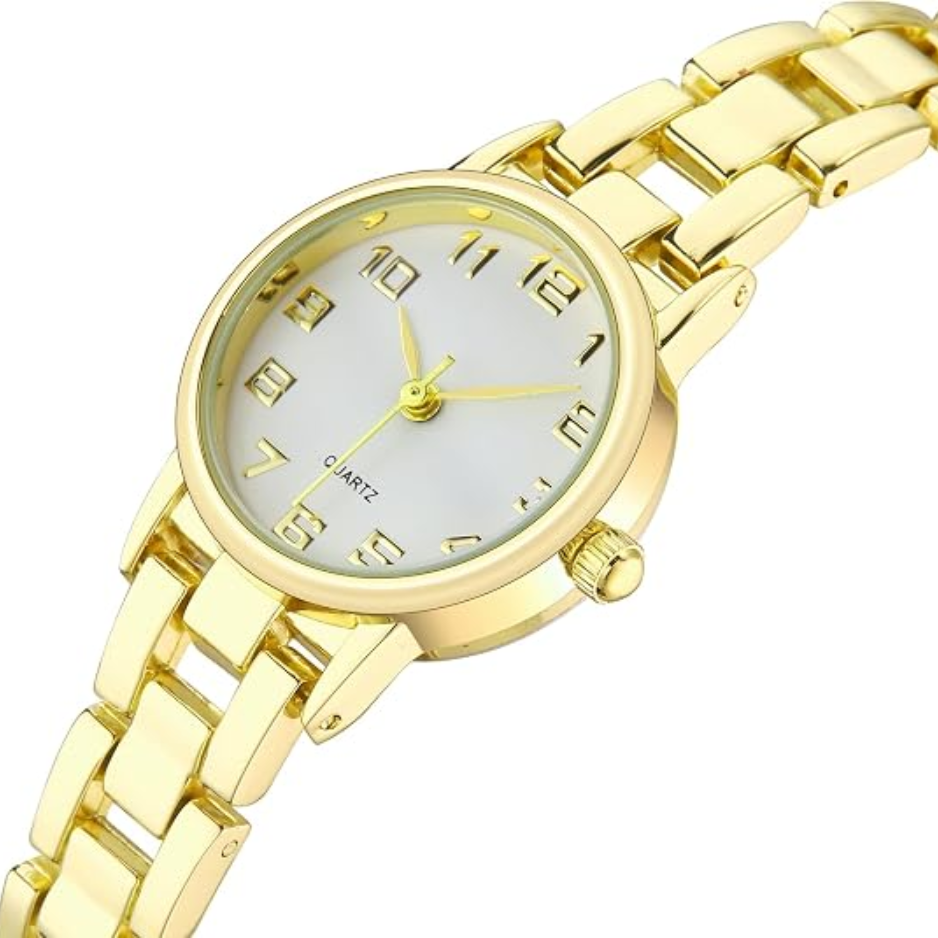 Women's Waterproof Analog Quartz Watch, Small Thin Dainty Bracelet Watch 5