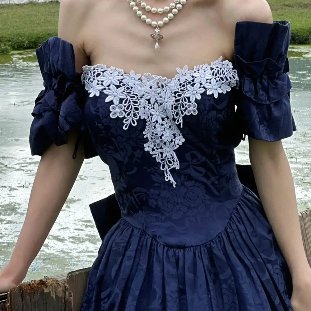 Fashion Retro Heavy Industry Dress