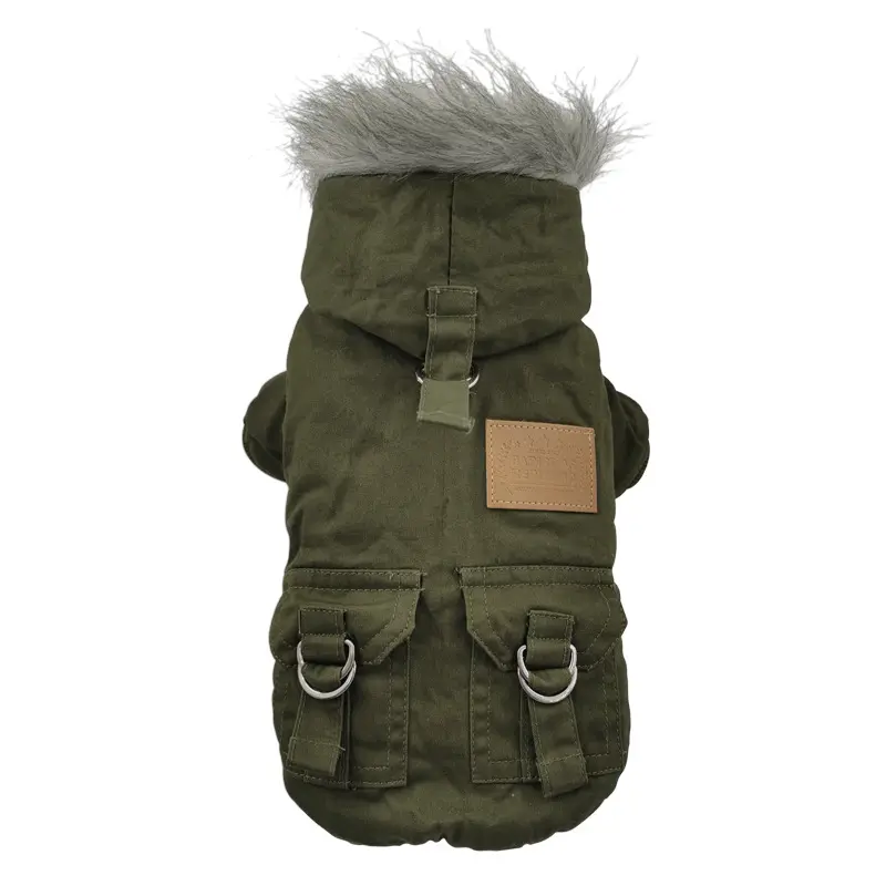 Padded Dog Clothes Coat