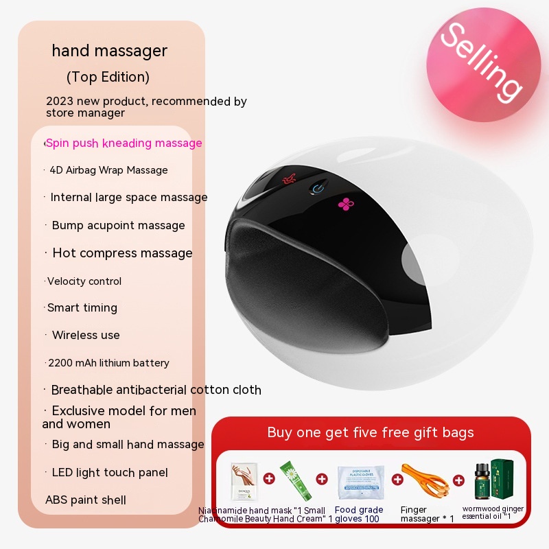 Electric Hand Massager – Multifunctional Kneading Massage for Fingers, Palm & Wrist - Image 1