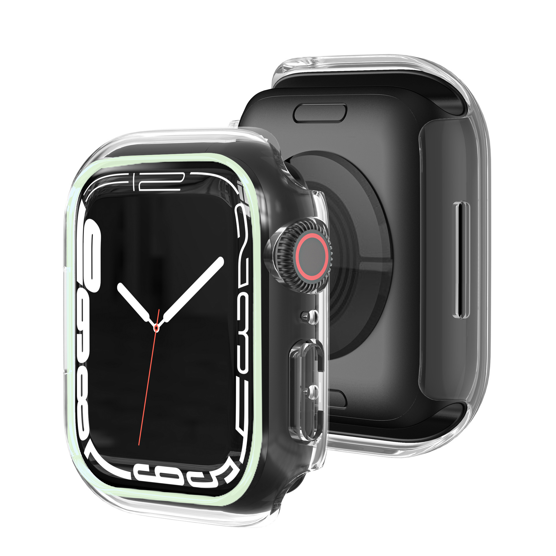 Watch Protective Case PC Transparent Hard - Image 2