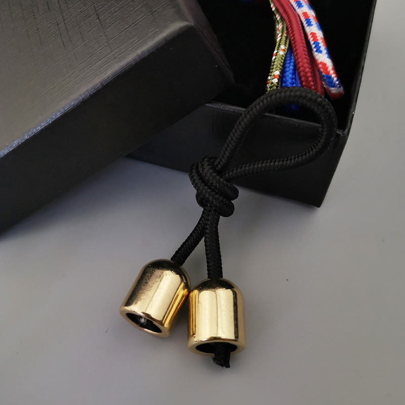 Aluminum Alloy Begleri Fidget Toy Worry Beads Finger Skill Paracord