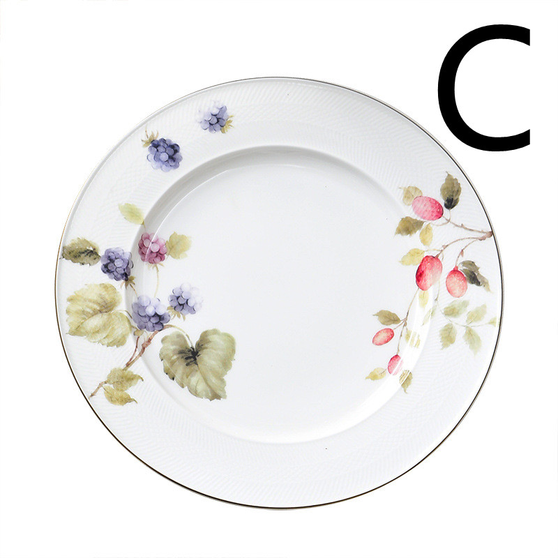 Title 2, Bone China Phnom Penh Tableware Dinner Plate Set